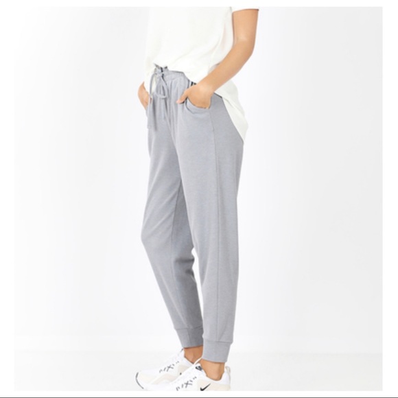 ✨LAST ONES✨Comfy Cozy 2 piece cotton jogger set - Picture 3 of 4